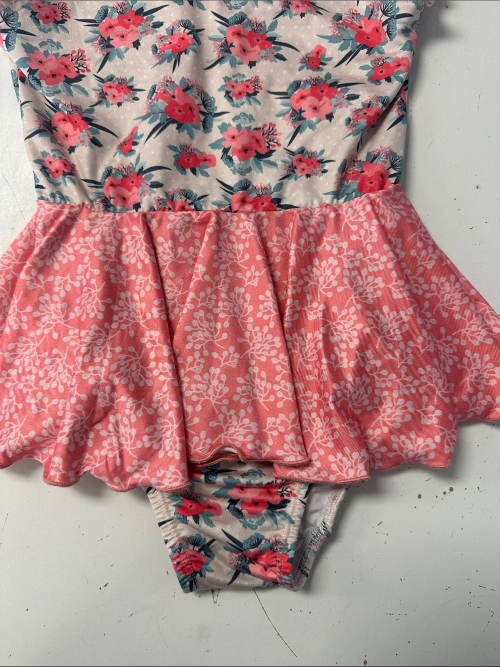 Leo Luvs Dance ballet gymnastics bouquet leotard 6